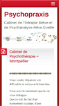 Mobile Screenshot of cabinet-psychotherapie-montpellier.fr
